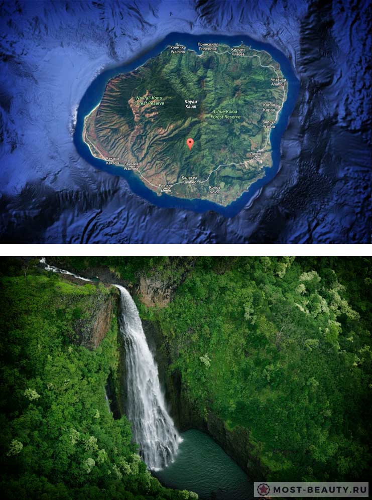 Водопады Манавайопуна