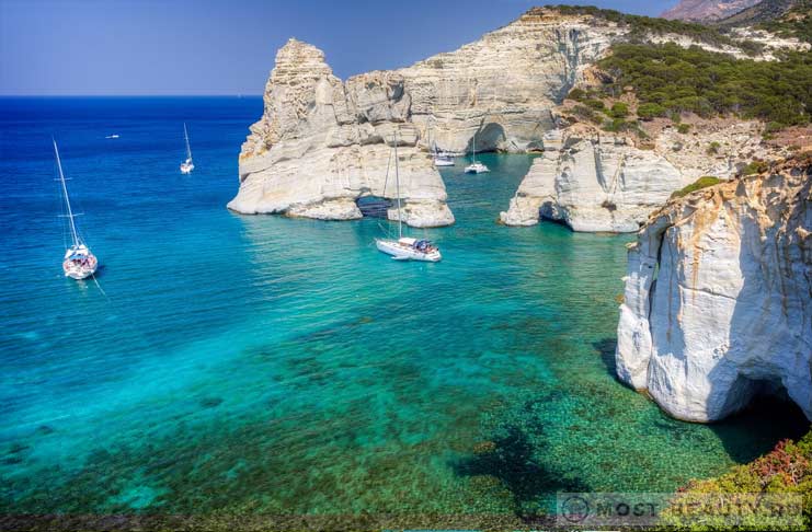 Удивительные места Греции: Остров Милос