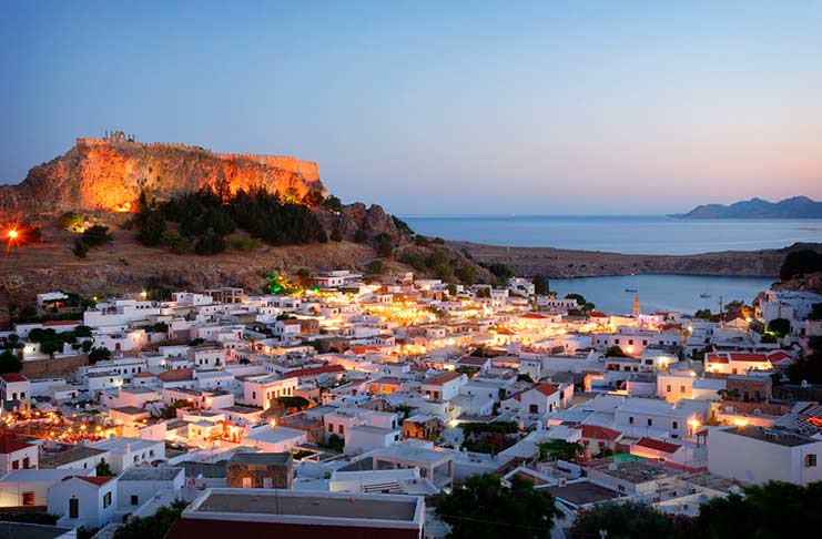 красивые места Греции: Остров Родос
