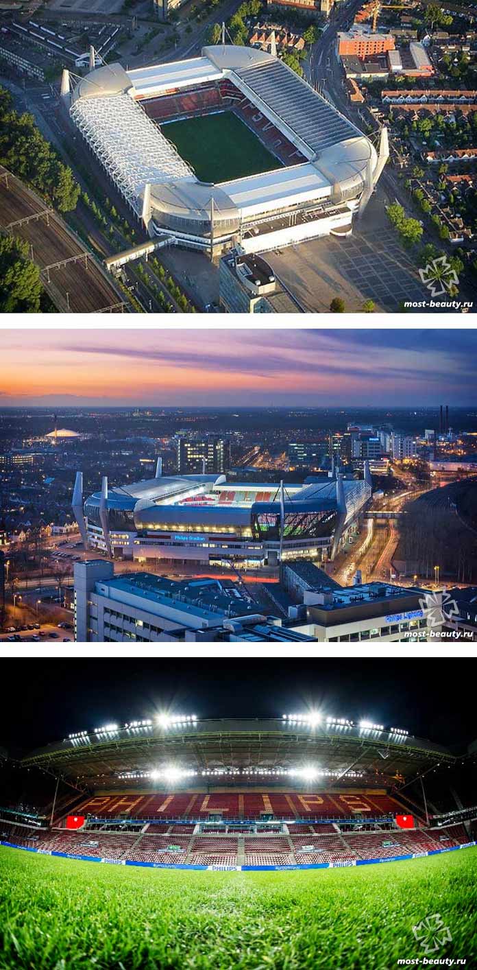 Красивые стадионы в мире: Philips Stadion