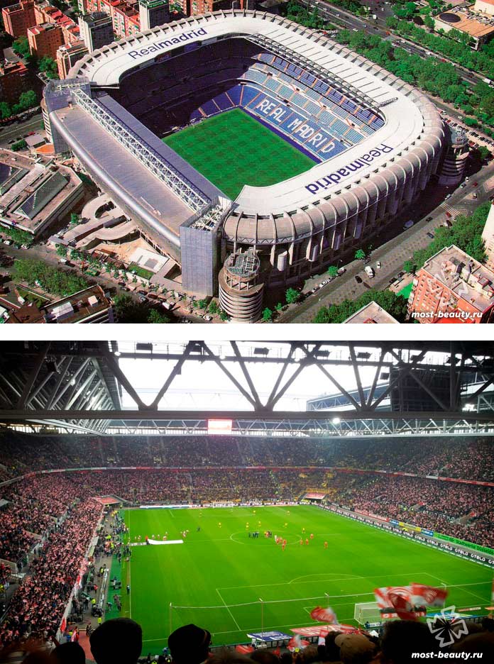 Самые красивые стадионы мира: «Сантьяго Бернабеу»