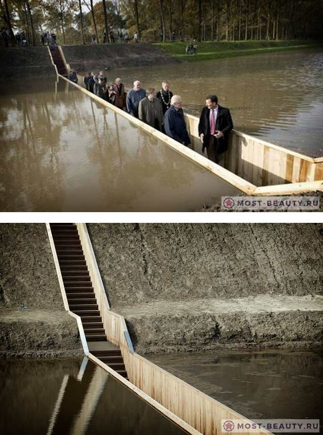 Самые красивые лестницы: Мост Моисея