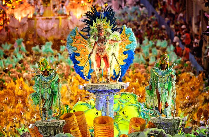 Самые красивые карнавалы в Рио карнавал