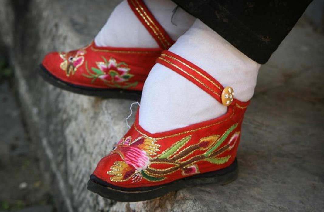 Ноги лотоса в древнем китае фото