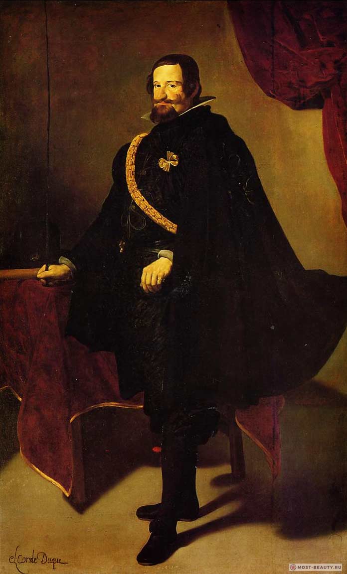Портрет графа — герцога Оливареса