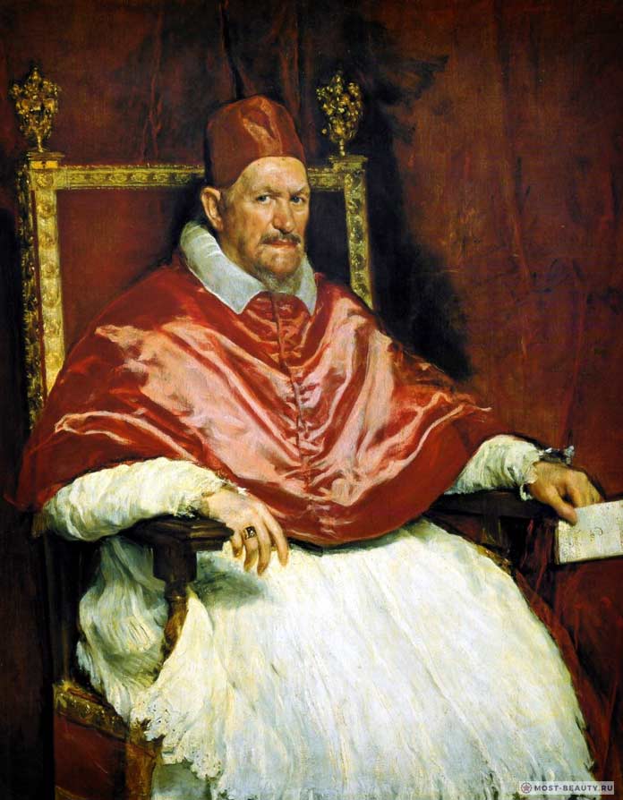 Портрет папы Иннокентия X. Самые известные картины Диего Веласкеса
