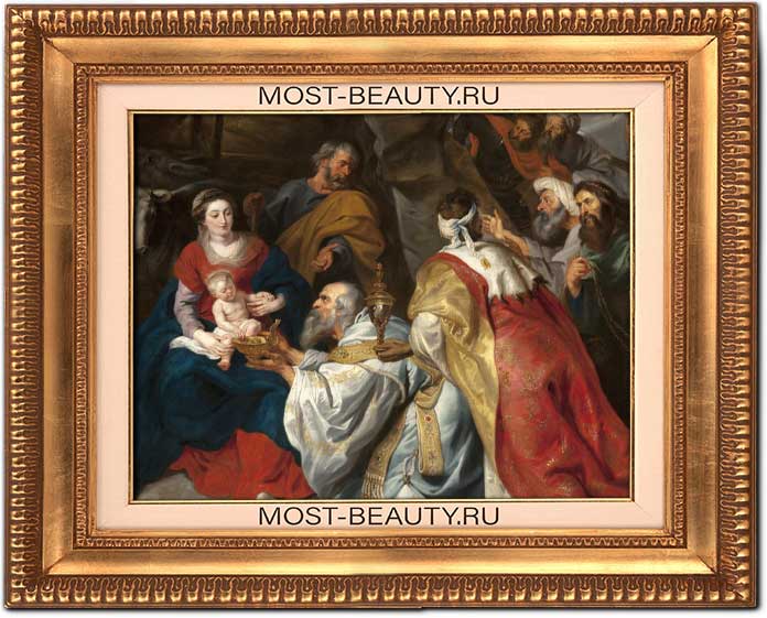 Лучшие картины Рубенса: Поклонение волхвов. 1609