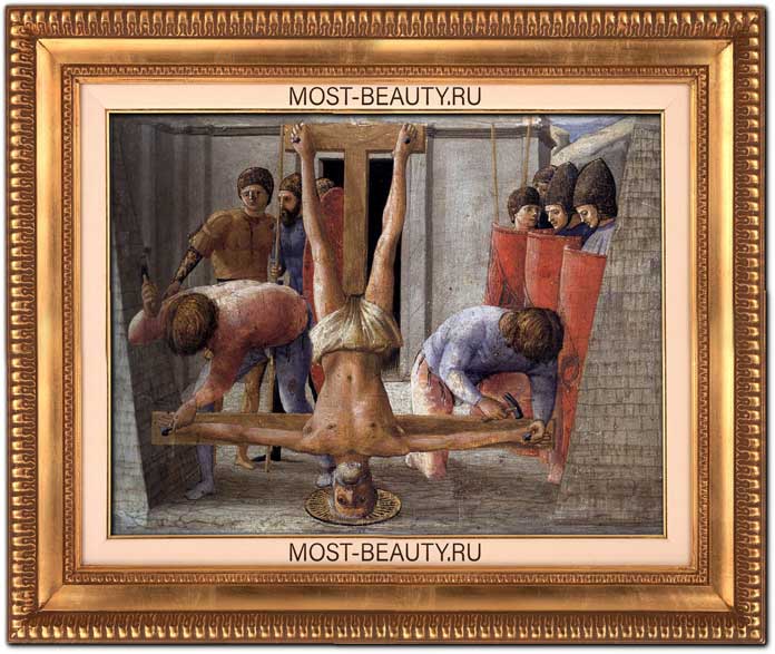 картины Мазаччо: Распятие святого Петра (1426)