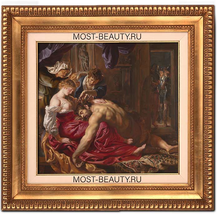 Лучшие картины Рубенса: Самсон и Далила. 1610