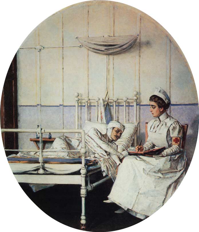 Картины Верещагина: Письмо к Матери (1901)