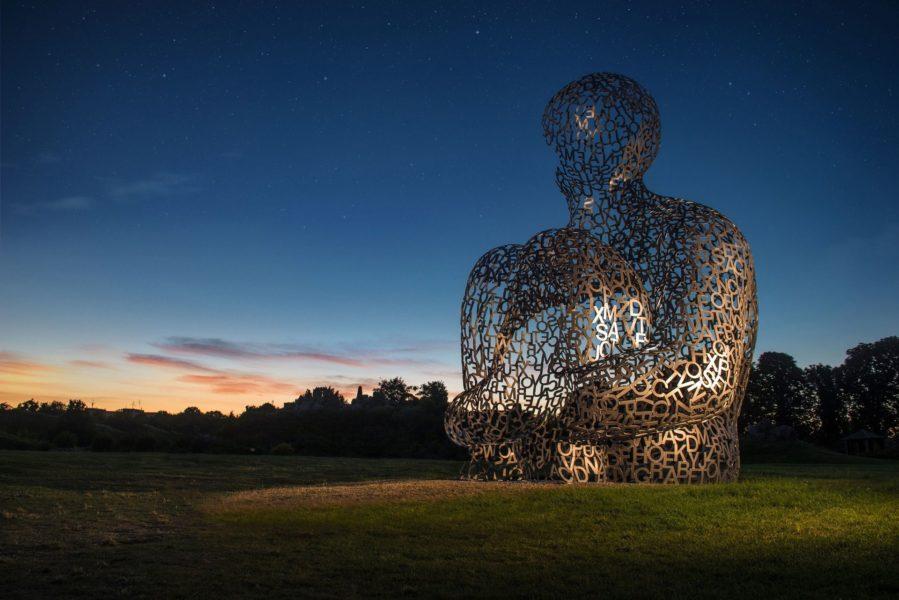 Работа Жауме Пленсы в Йоркширском парке скульптур