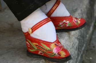 Туфли Лотос, Китай