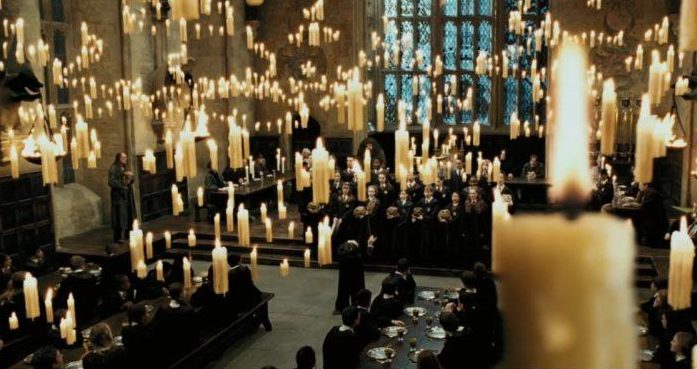 «Гарри Поттер» летающие свечи