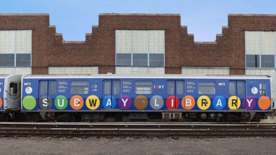 Библиотека в метро Нью-Йорка (США)