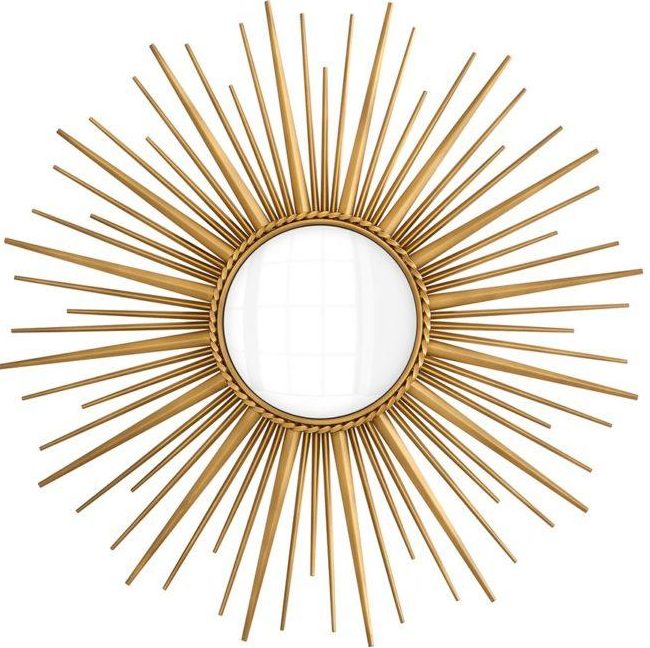 Зеркало декоративное «Sun» круг 55 см