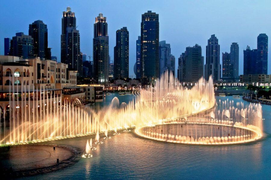 ОАЭ, Шардже: Поющий фонтан
