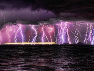 Самые мощные молнии в мире